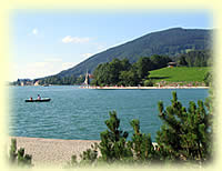Badebucht am Tegernsee