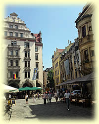 München, Platzl mit Hofbräuhaus